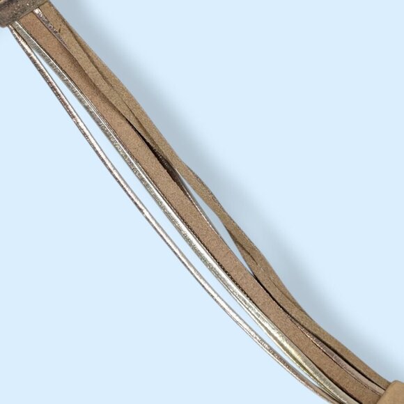 (2/$20) Metallic Brown Multistrand Magnetic Bracelet - Picture 6 of 7